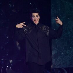 Gjon's Tears, alegre en la entrega de los MTV EMAs 2021