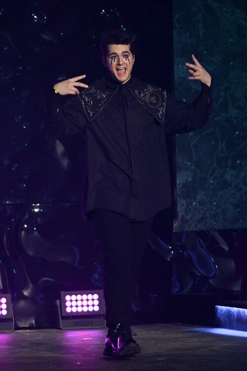 Gjon's Tears, alegre en la entrega de los MTV EMAs 2021 