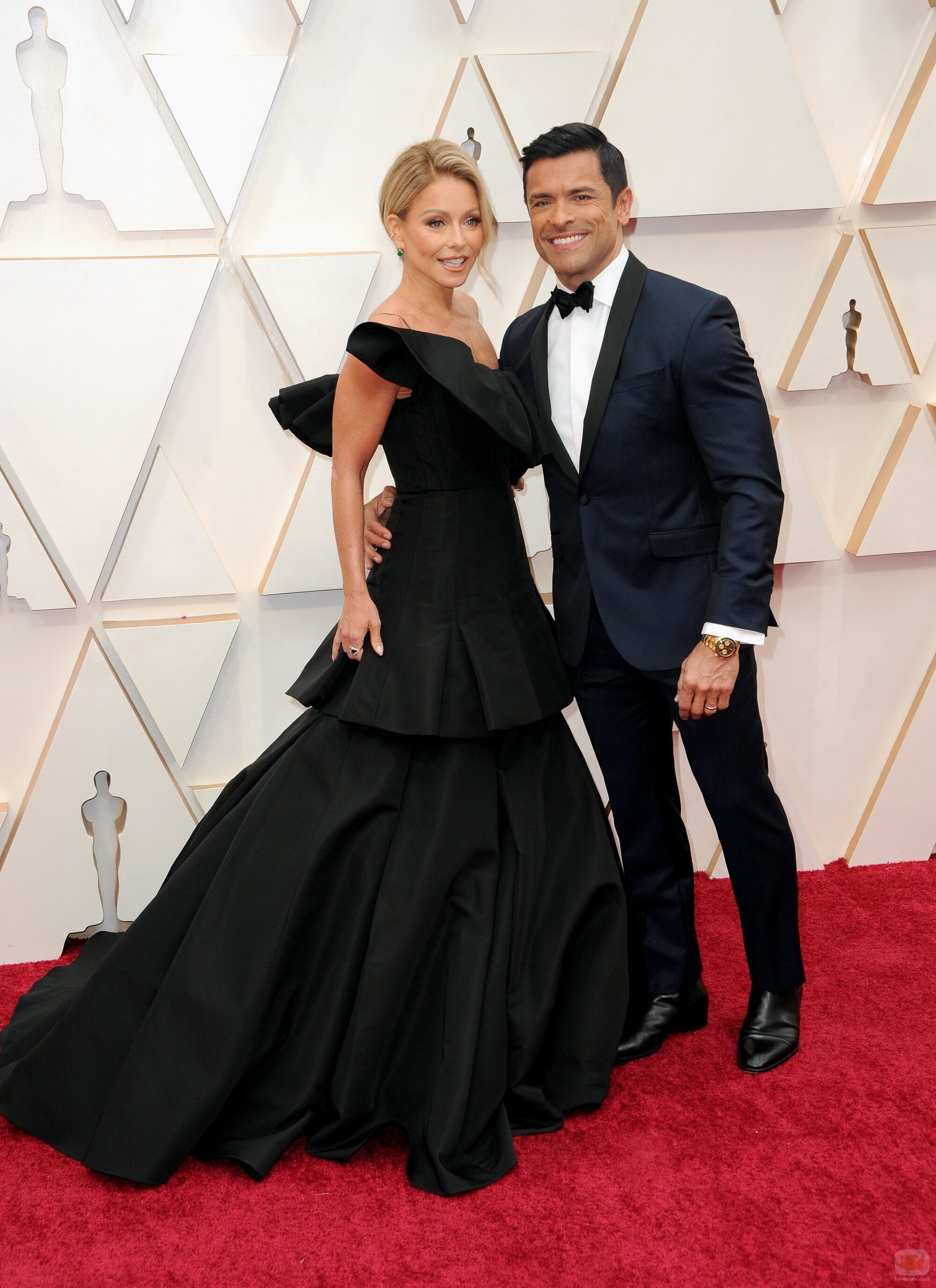 Kelly Ripa y Mark Consuelos en los Oscar 2020