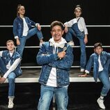 Los bailarines que acompañan a Levi Díaz en Eurovisión Junior 2021 