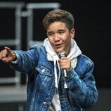 Levi Diaz ensayando "Reír", el tema de España en Eurovisión Junior 2021