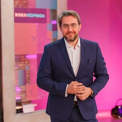 Máximo Huerta, presentador de 'Bona vesprada'