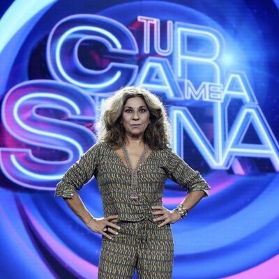 Lolita Flores posa en la gala 3 de 'Tu cara me suena 9'