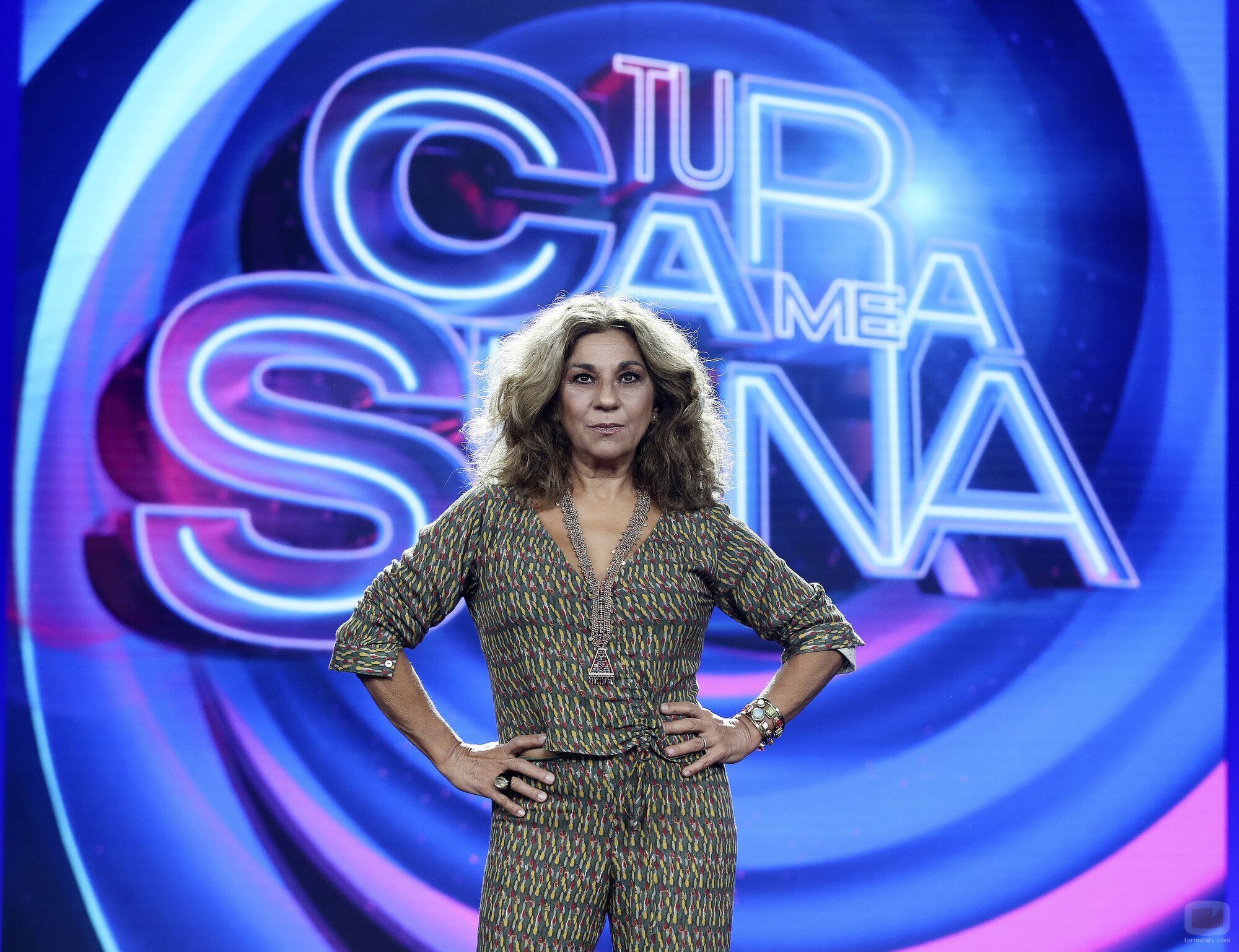 Lolita Flores posa en la gala 3 de 'Tu cara me suena 9'