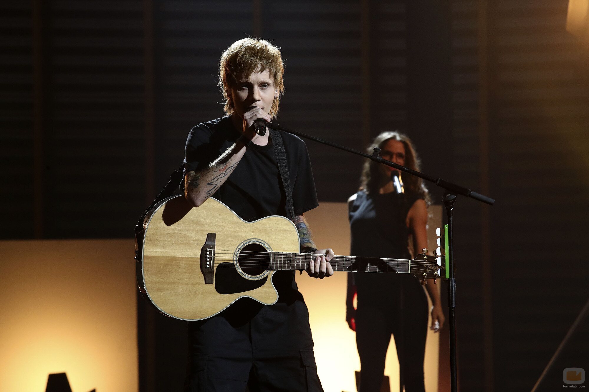Hugo Cobo imita a Ed Sheeran en la Gala 3 de 'Tu cara me suena 9'
