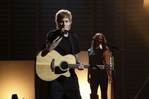 Hugo Cobo imita a Ed Sheeran en la Gala 3 de 'Tu cara me suena 9'