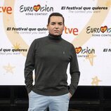 Tony Sánchez-Ohlsson en la rueda de prensa del Benidorm Fest