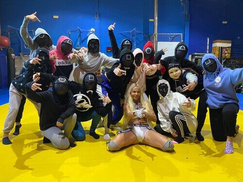 Leticia Sabater y su guiño a 'El juego del calamar'