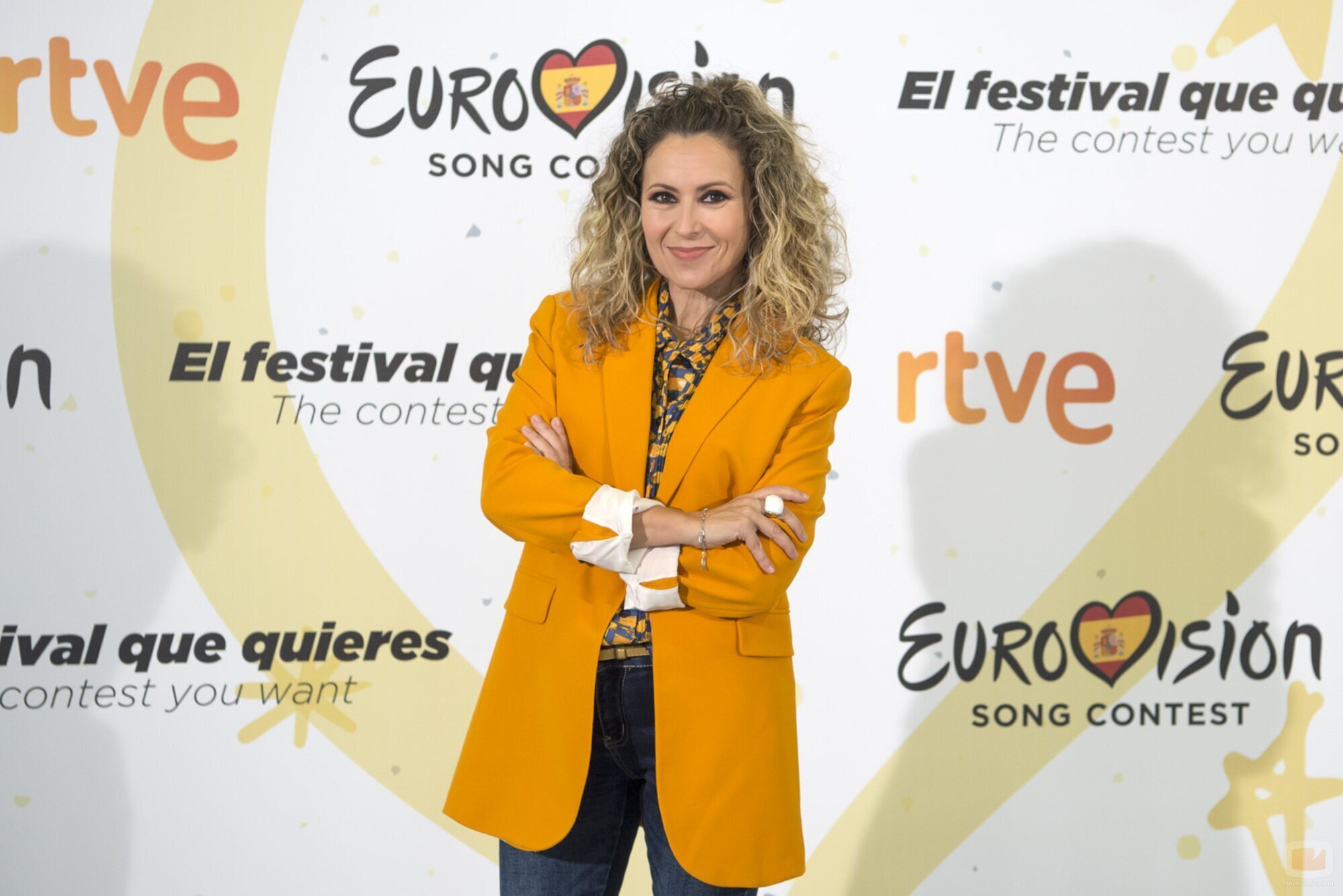 Eva Mora, en el coloquio 'Eurovisión, el festival que quieres'