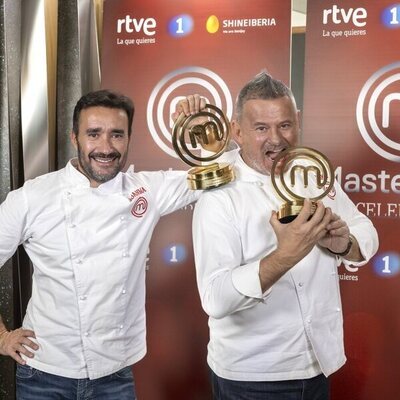Juanma Castaño y Miki Nadal, ganadores de 'MasterChef Celebrity 6'