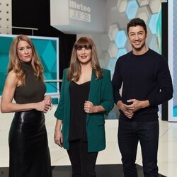 Isabel Zubiaurre, Joanna Ivars y Francisco Cacho, presentadores de 'laSexta meteo'
