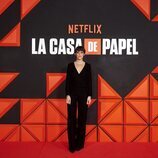 Belén Cuesta, en el photocall del evento final de 'La Casa de Papel'