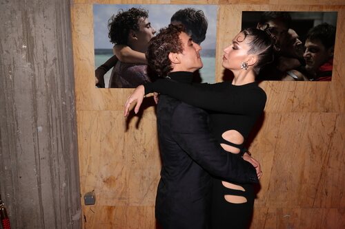 Miguel Herrán y Úrsula Corberó, en la presentación del final de 'La Casa de Papel'