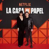 Belén Cuesta y Jaime Lorente, en la presentación del final 'La Casa de Papel'