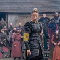 Frida Gustavsson como Freydís en 'Vikings: Valhalla'