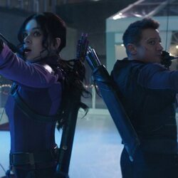 Clint Barton y Kate Bishop en 'Ojo de Halcón'