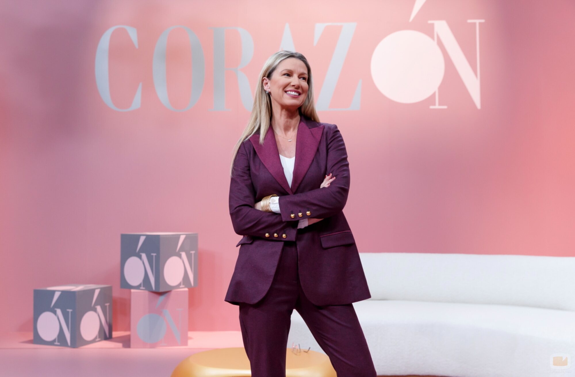 Anne Igartiburu, en la presentación de 'Corazón'