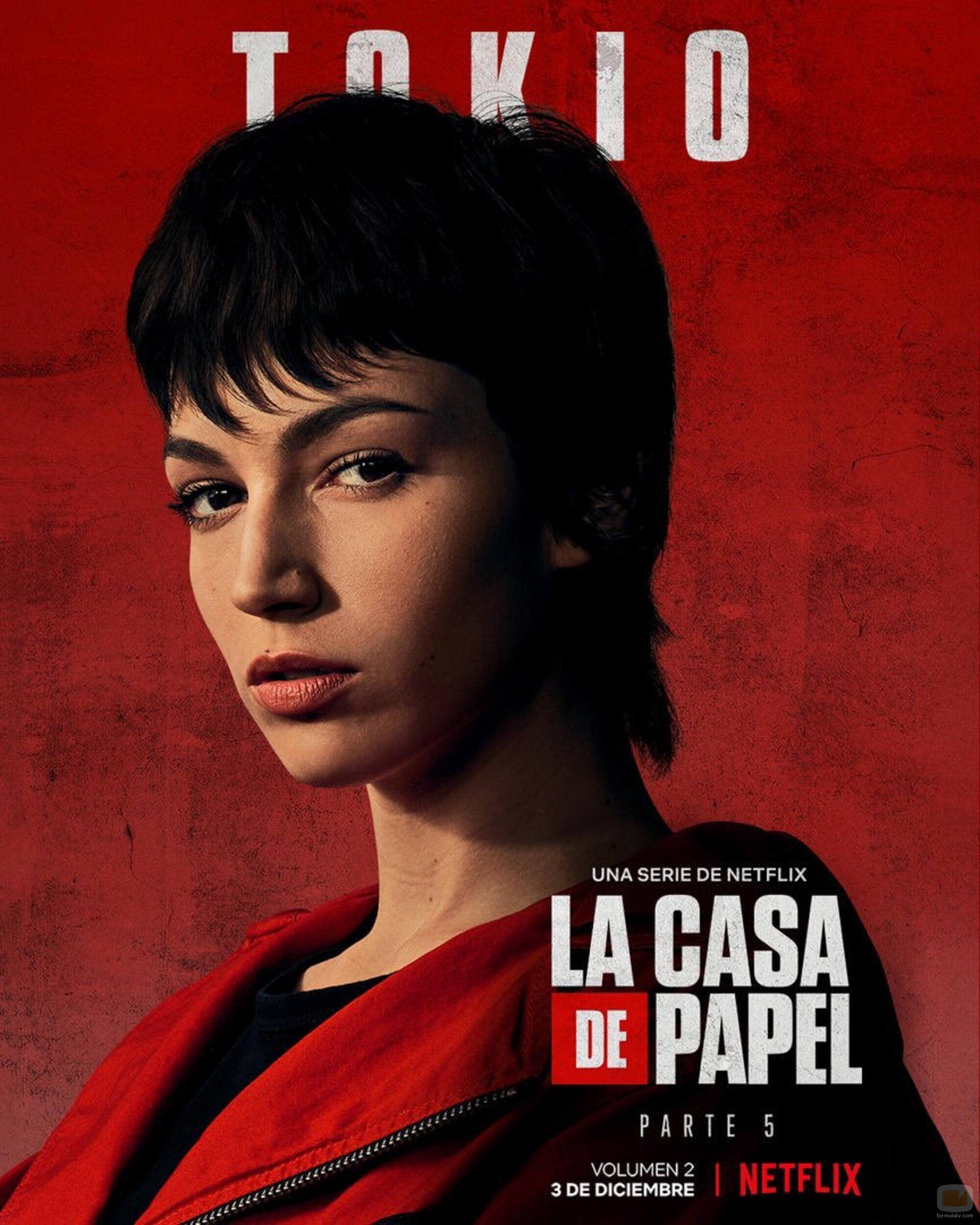 Póster de Tokio (Úrsula Corberó), en la Parte 5 (volumen 2) de 'La Casa de Papel'