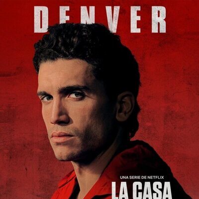 Póster de Denver (Jaime Lorente), en la Parte 5 (volumen 2) de 'La Casa de Papel'