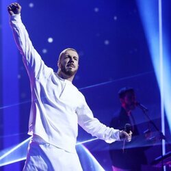 Rasel imita a Dan Reynolds de Imagine Dragons en la gala 5 de 'Tu cara me suena 9'