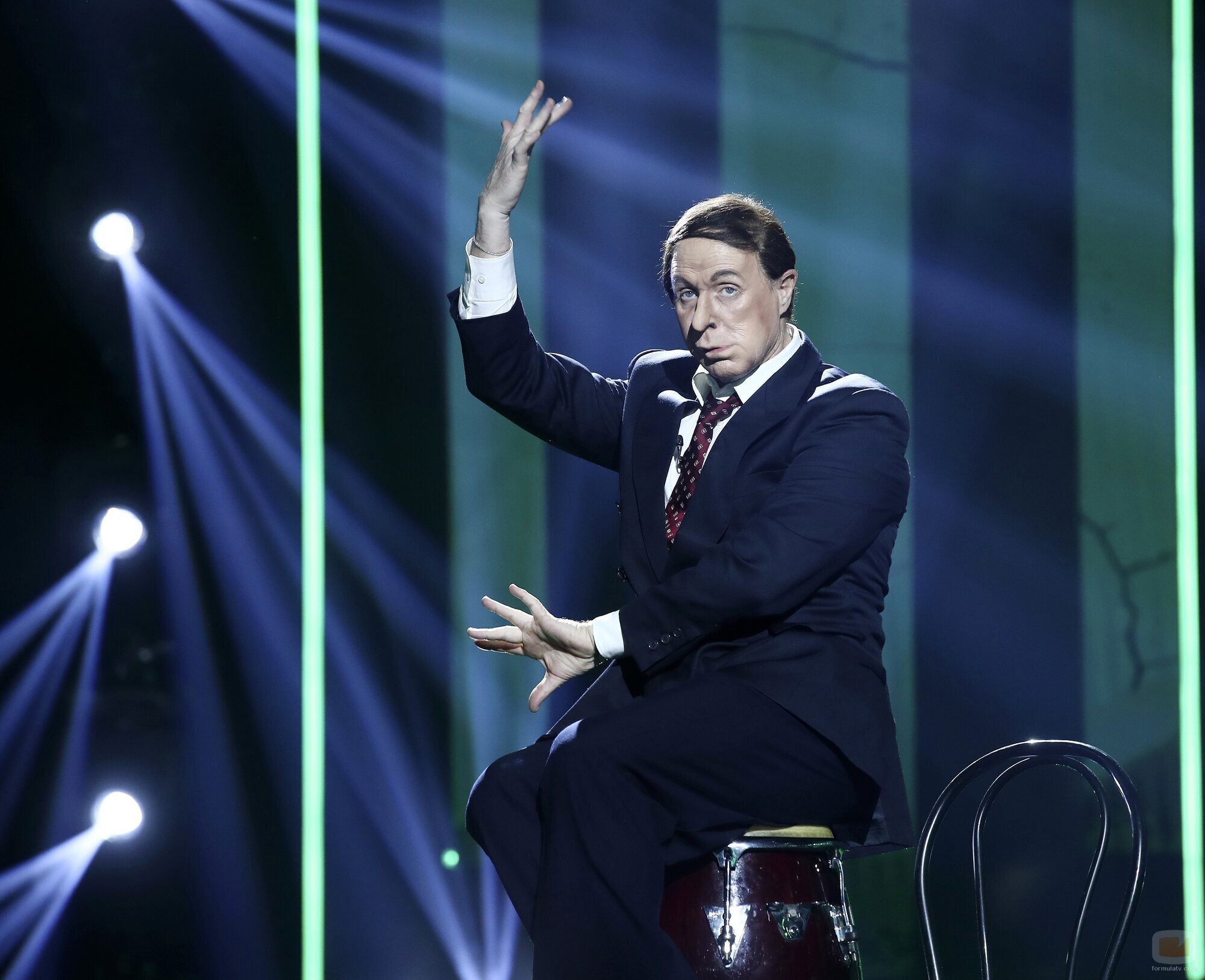 Jorge Cadaval imita a Manzanita en la gala 5 de 'Tu cara me suena 9'