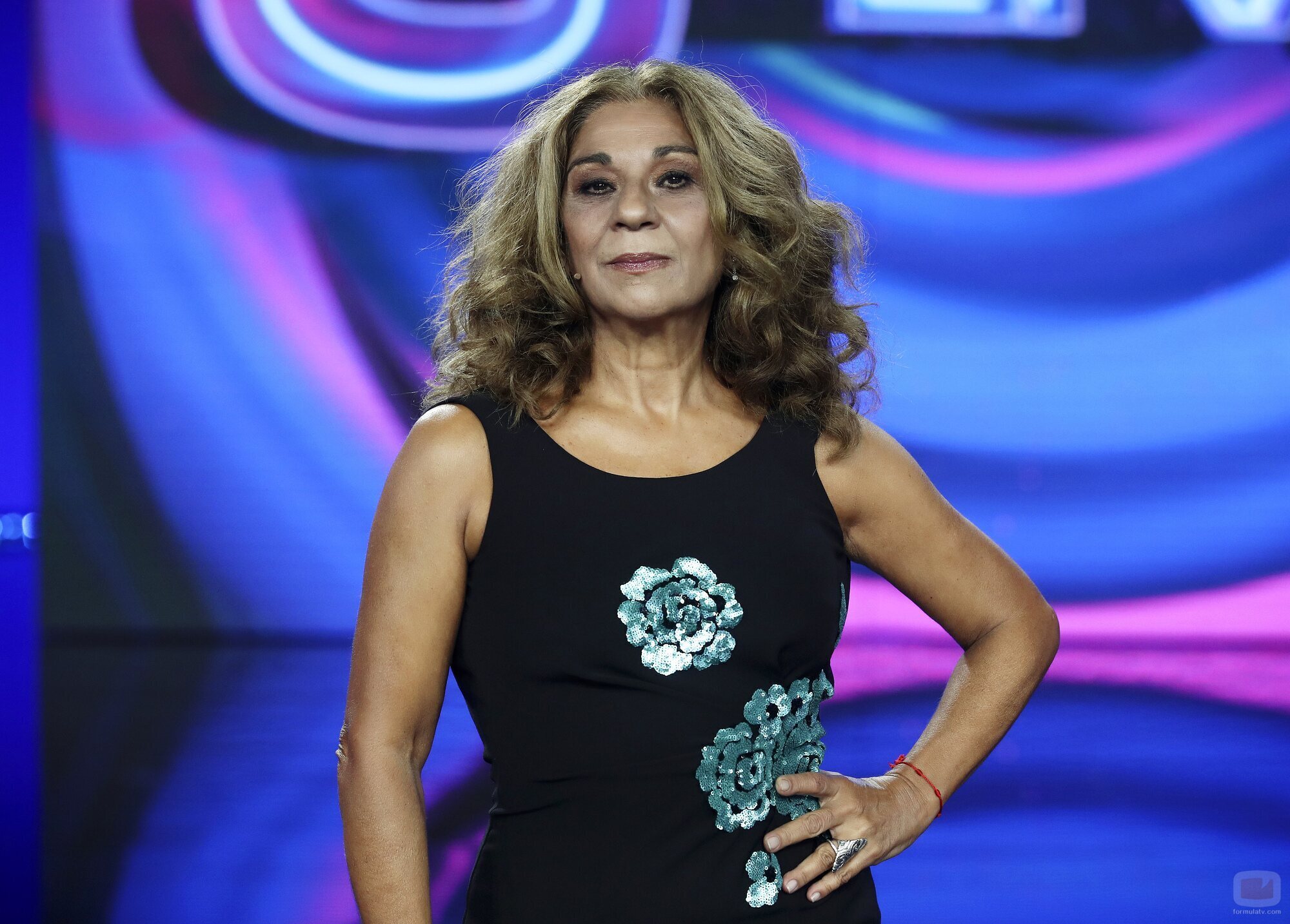 Lolita Flores posa en la gala 5 de 'Tu cara me suena 9'