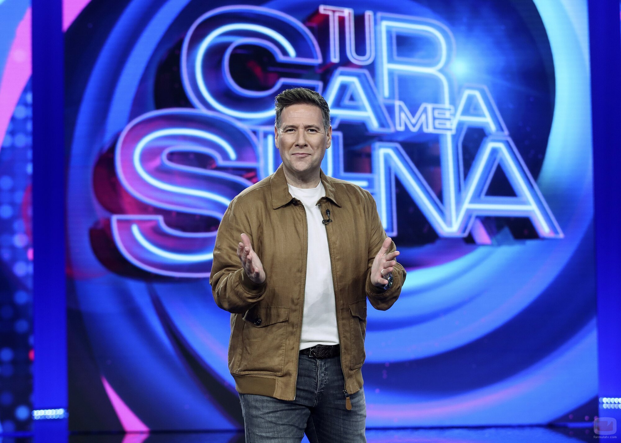 Carlos Latre posa en la gala 5 de 'Tu cara me suena 9'