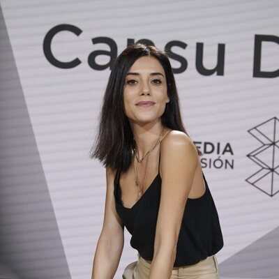 Cansu Dere ('Infiel'), en un encuentro con los medios españoles