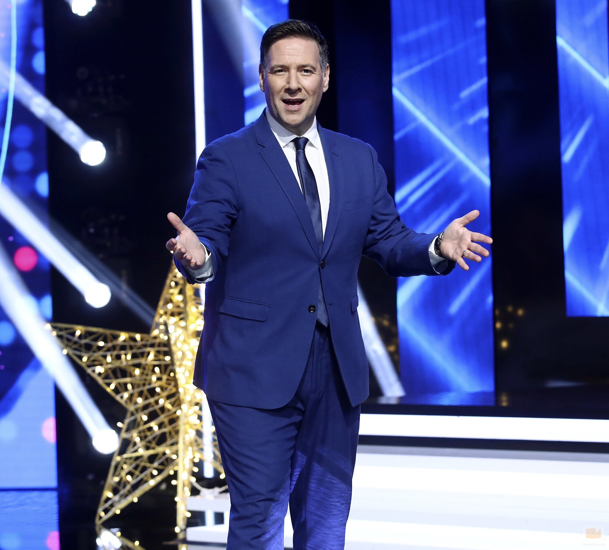 Carlos Latre posa en la Gala 6 de 'Tu cara me suena 9'