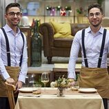 Alberto y Carlos Frigenti, camareros de 'First Dates Café'