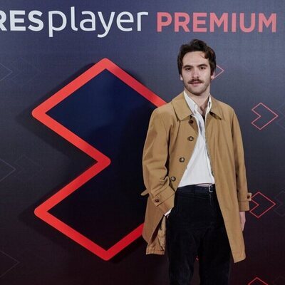Ricardo Gómez, de 'La Ruta', en el evento de Atresplayer Premium