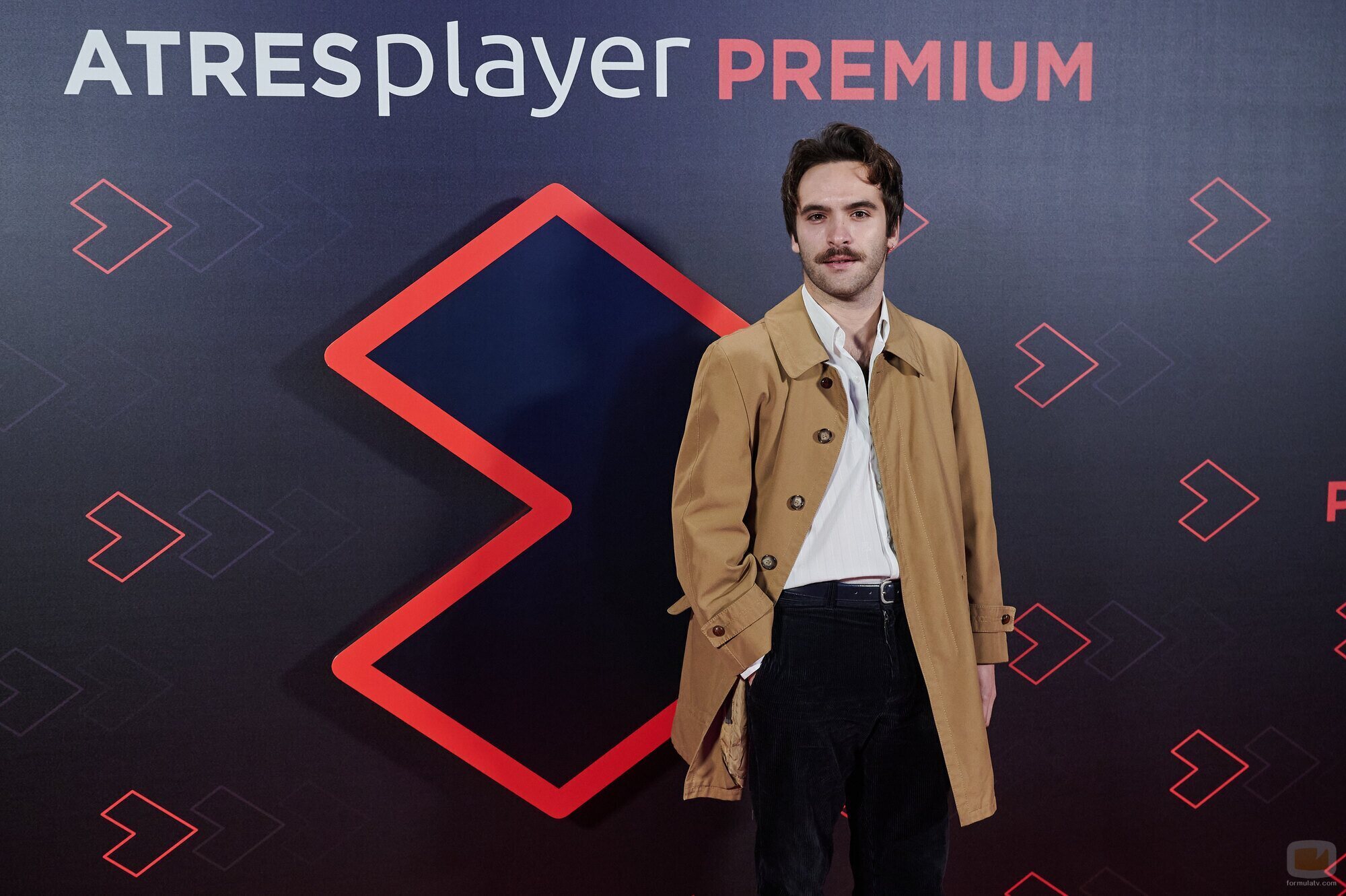Ricardo Gómez, de 'La Ruta', en el evento de Atresplayer Premium