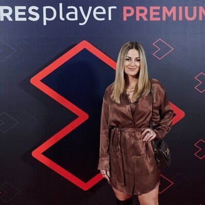Vicky Gómez, durante el evento de Atresplayer Premium