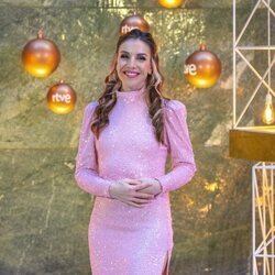 Inés Hernand, en la presentación de 'La Navidad que quieres' de TVE