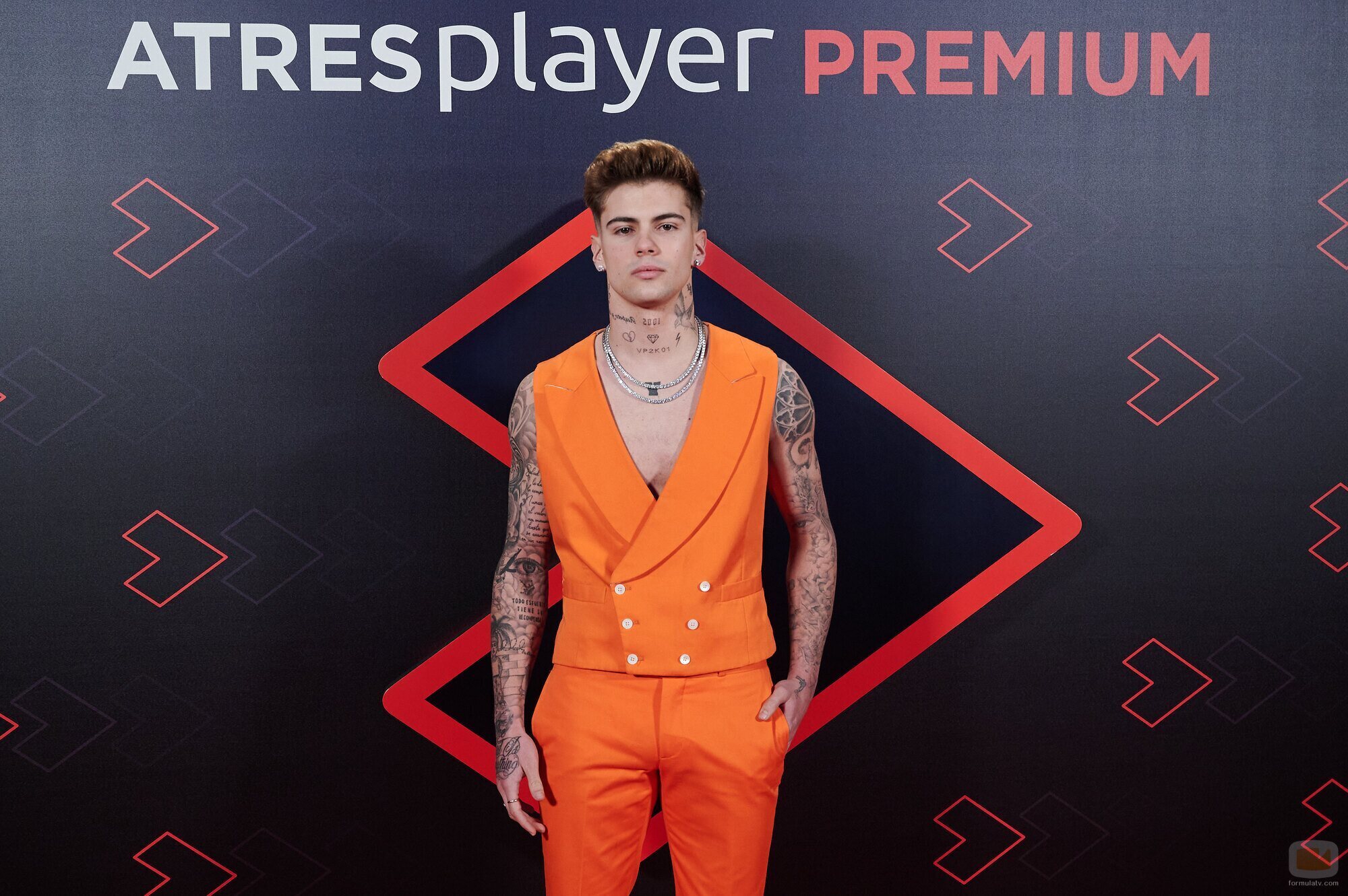 El influencer Víctor Pérez, en el evento de Atresplayer Premium