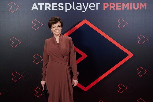 Cristina Villanueva asiste al evento de Atresplayer Premium