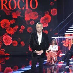 Jorge Javier Vázquez, en el homenaje de 'Sálvame' a Rocío Jurado