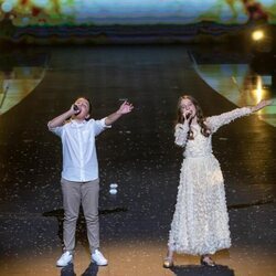 Denislava y Martin, en la Final de Eurovisión Junior 2021