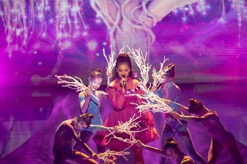 Sara James, en Eurovisión Junior 2021