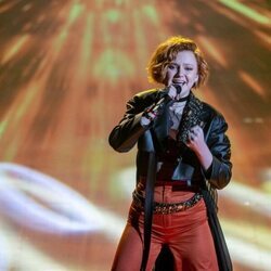 Olena Usenko, durante la Final de Eurovisión Junior 2021