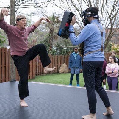 Johnny Lawrence en la cuarta temporada de 'Cobra Kai'