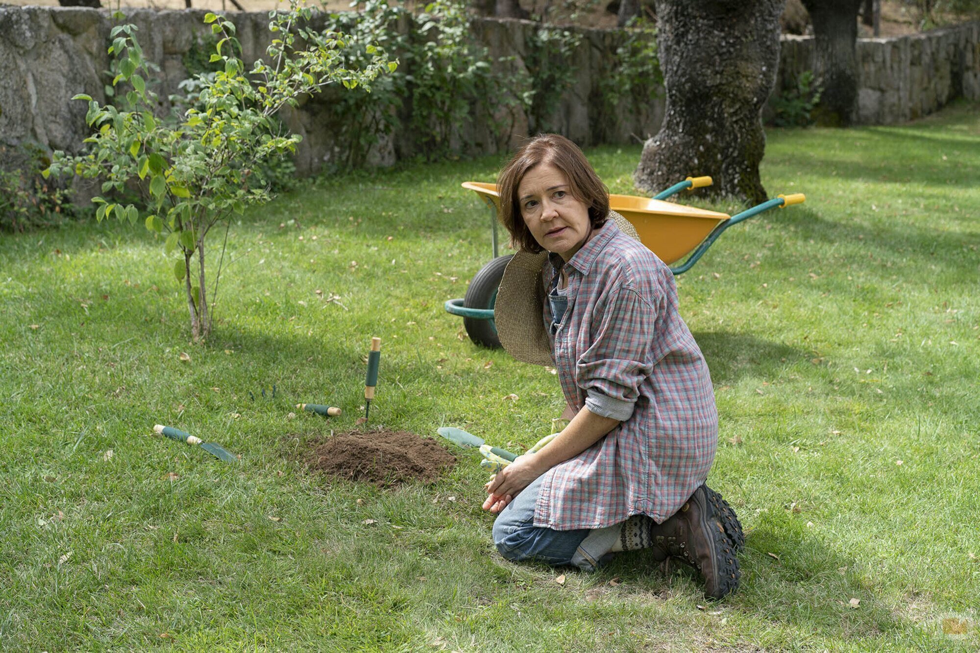 María Pujalte en una escena de 'Los misterios de Laura'