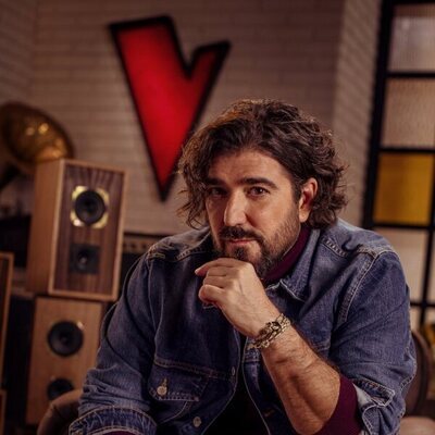 Antonio Orozco posa en 'La Voz Senior'