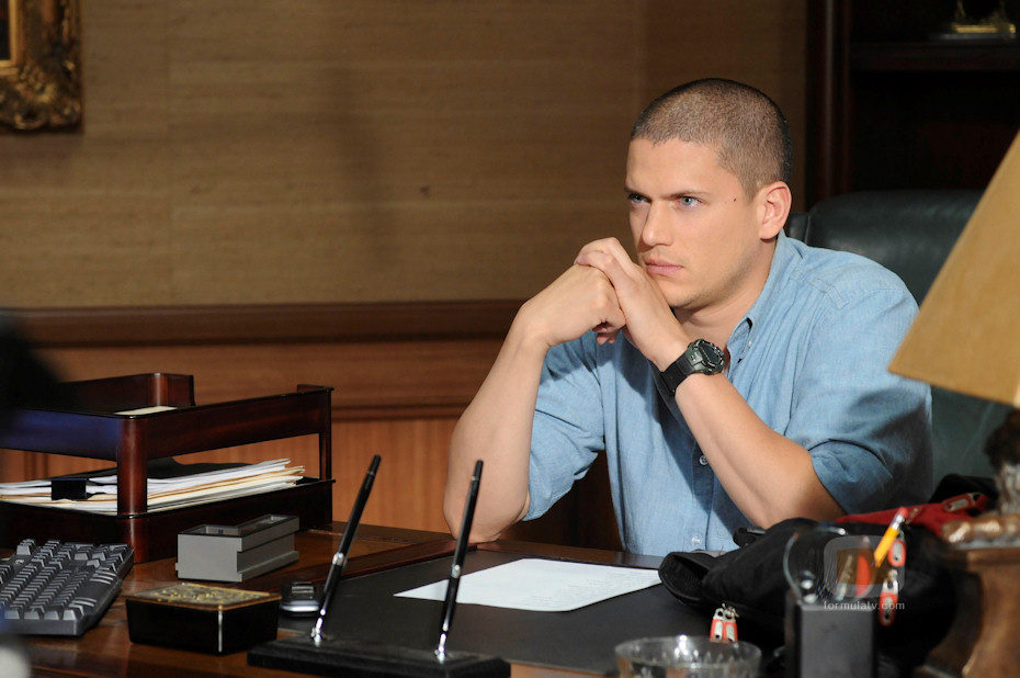 Michael Scofield, pensativo en 'Prison break'
