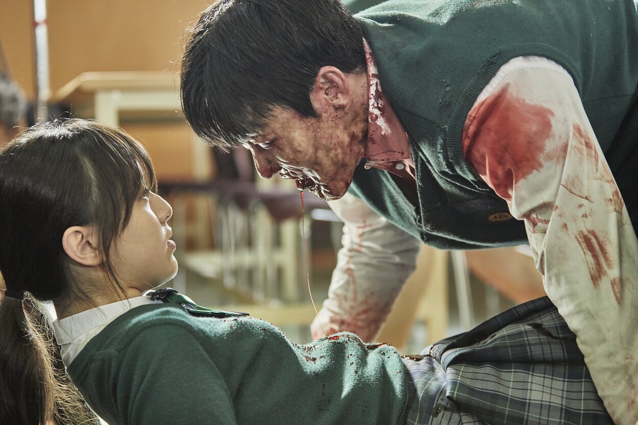 Park Ji-hu y Yoon Chan-young, la pareja protagonista de 'Estamos muertos'