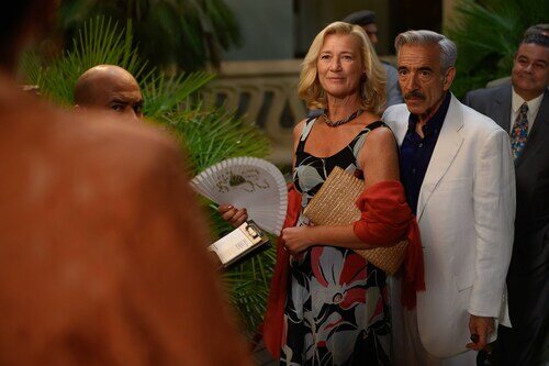 Ana Duato e Imanol Arias en una escena de la temporada 22 de 'Cuéntame'