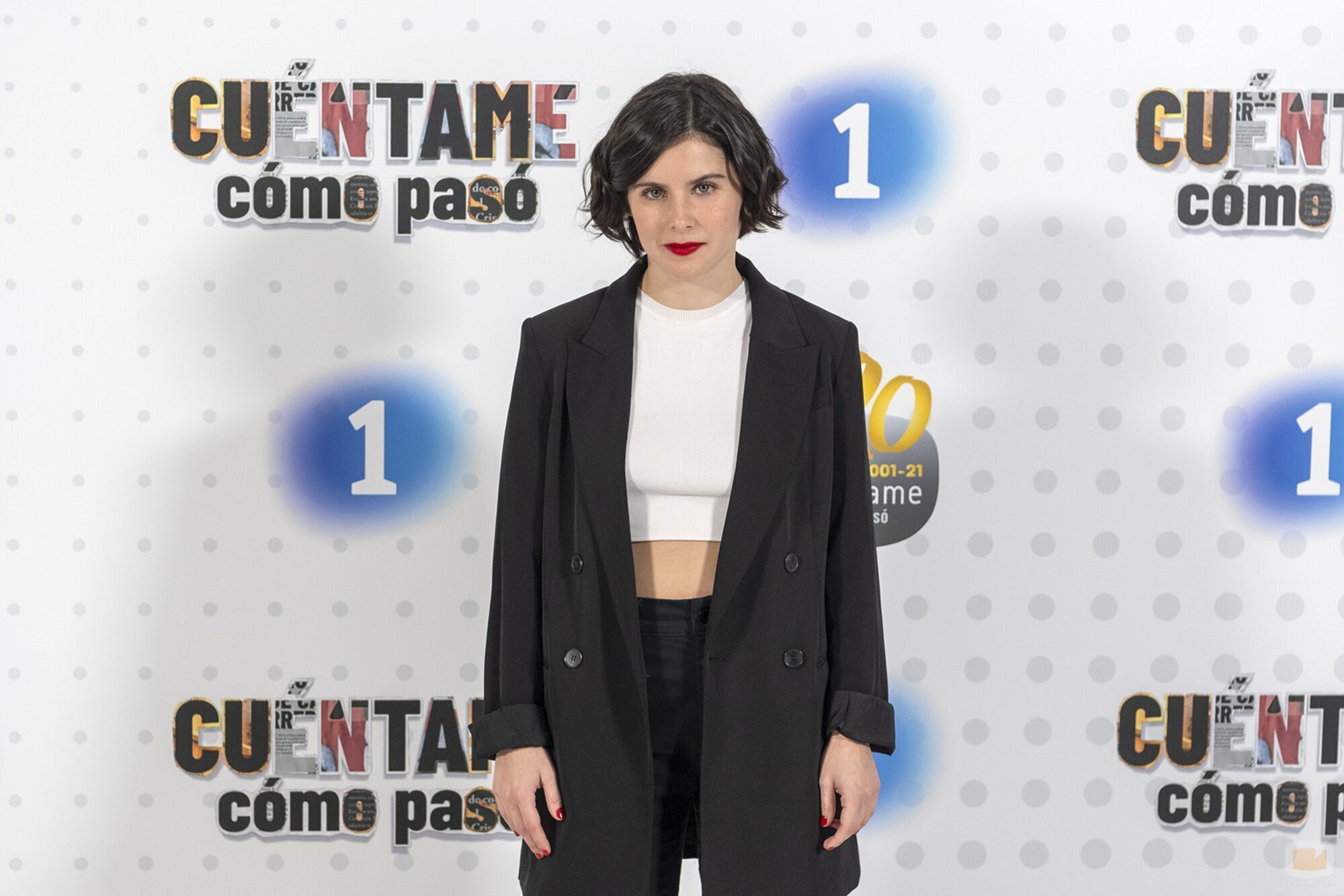 Teresa Pérez en la presentación de la temporada 22 de 'Cuéntame'