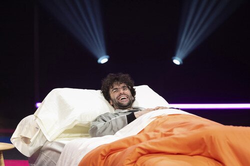 Rafa Martínez, en el estreno de 'Secret Story 2'