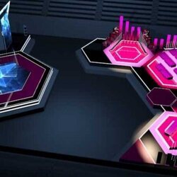 El escenario, la Green Room y el set del jurado del Benidorm Fest