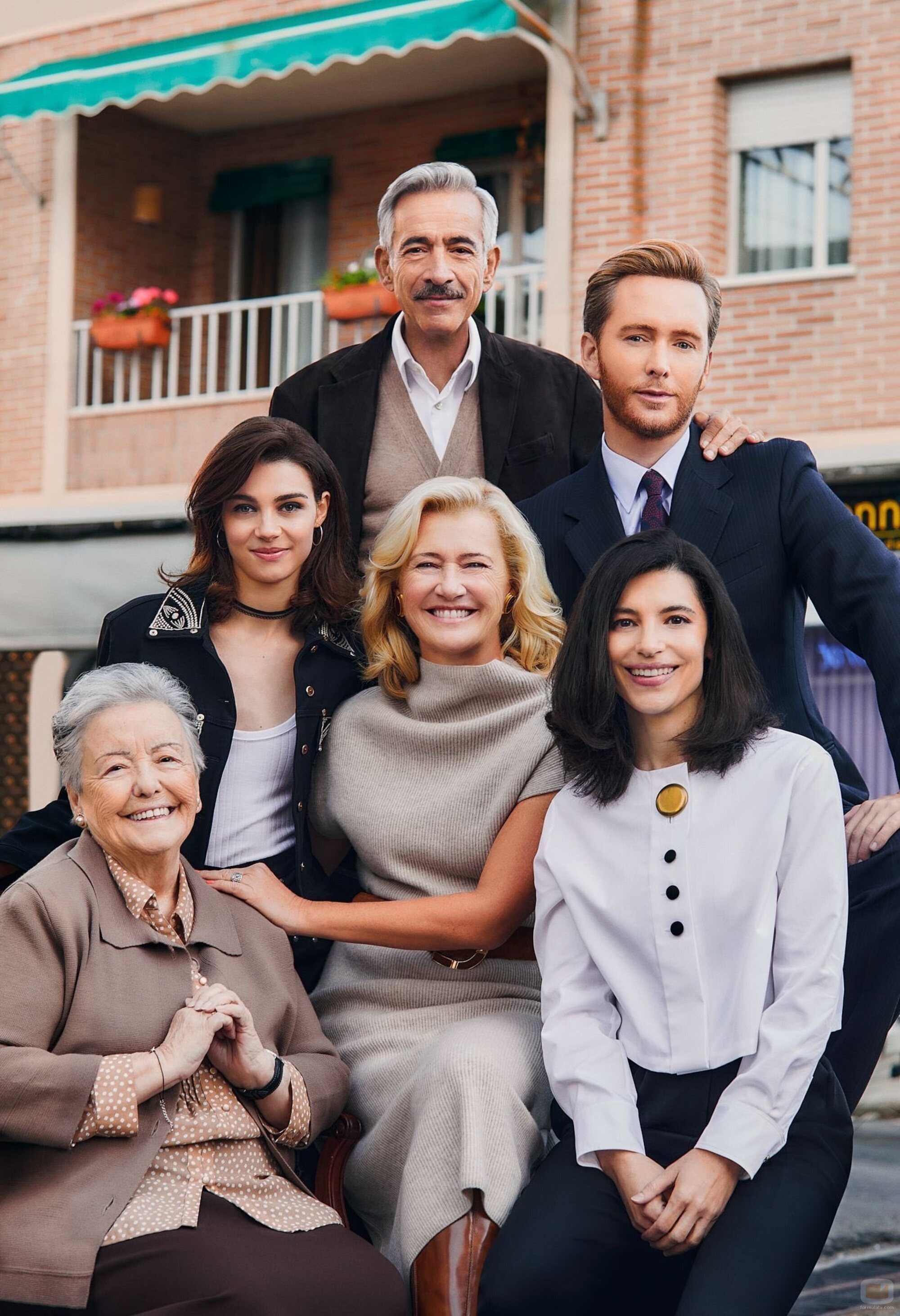 La familia Alcántara en San Genaro durante la temporada 22 de 'Cuéntame'